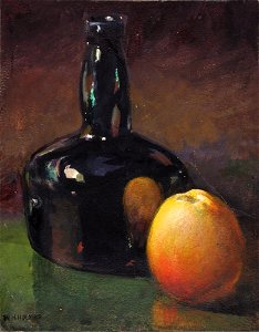 Still Life--Apples and Bottle SAAM-1930.12.69 1