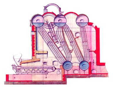 Stirling boiler (Heat Engines, 1913)