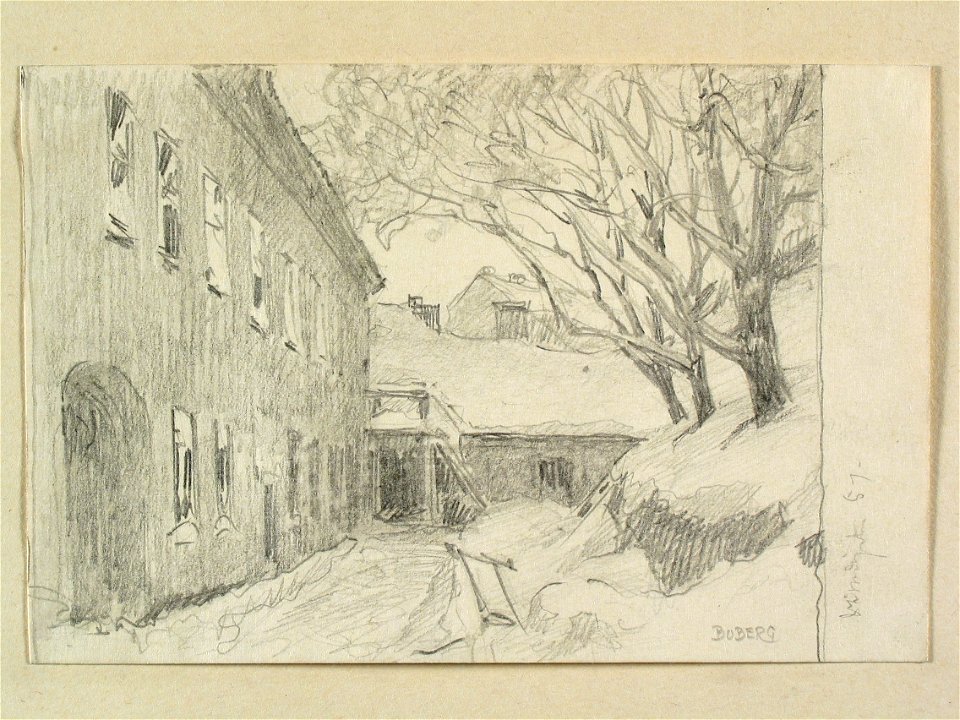 Stockholm, Söder, Kv. Vintertullen, Värmdögatan 57 (Nuvarande Malmgårdsvgen 2017) - Nordiska museet - NMA.0090958