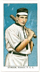 Stinson, Vernon Team, baseball card portrait LCCN2007685590