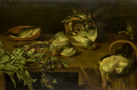 Stilleven met gevogelte Rijksmuseum SK-A-2544