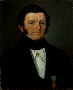 Matthias Stoltenberg - Portrait of County Court Judge Andreas Boghart Richter - NG.M.04167 - National Museum of Art, Architecture and Design