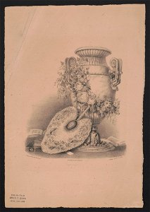 Still life with urn) - designed by W. Croome ; drawn by A. Newsam ; printed by P.S. Duval LCCN2014648359