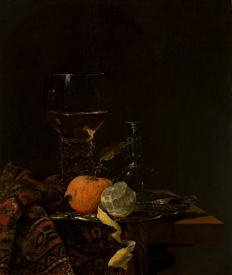 Still Llife with a Roemer by Willem Kalf Frans Hals Museum
