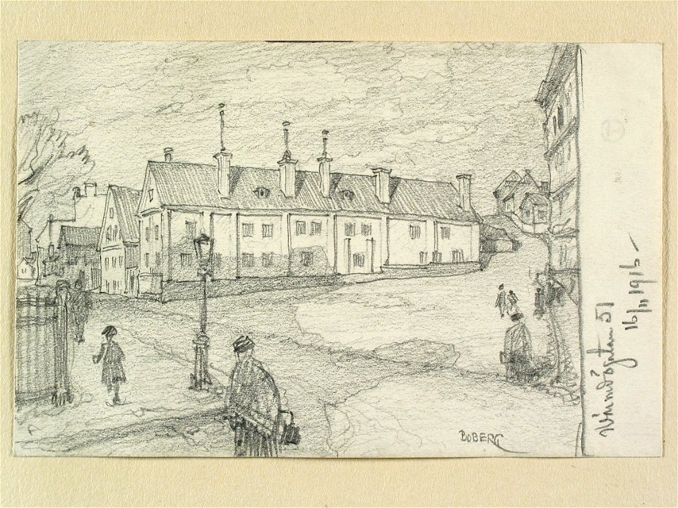 Stockholm, Södermalm, Kv. Briljanten I, Värmdögatan 51 (Nu 2017 Malmgårdsvägen) - Nordiska museet - NMA.0090965