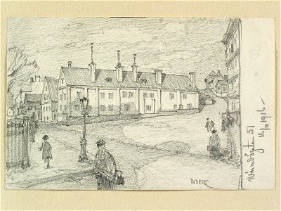 Stockholm, Södermalm, Kv. Briljanten I, Värmdögatan 51 (Nu 2017 Malmgårdsvägen) - Nordiska museet - NMA.0090965