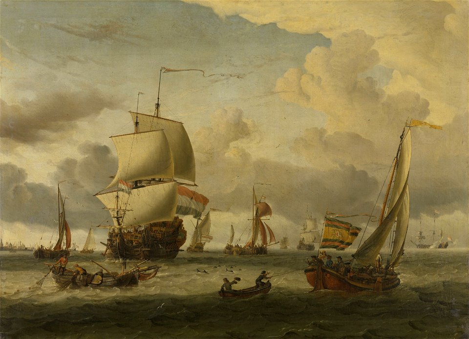 Abraham Storck - De rede van Enkhuizen