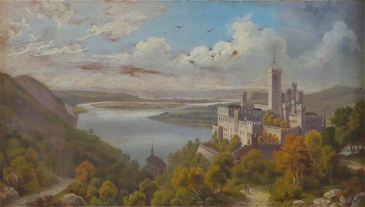 Stolzenfels am Rhein 19Jh