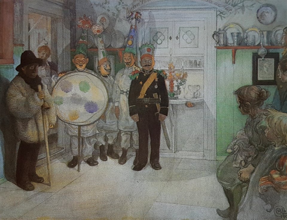 Stjärngossar i Sundborn x Carl Larsson