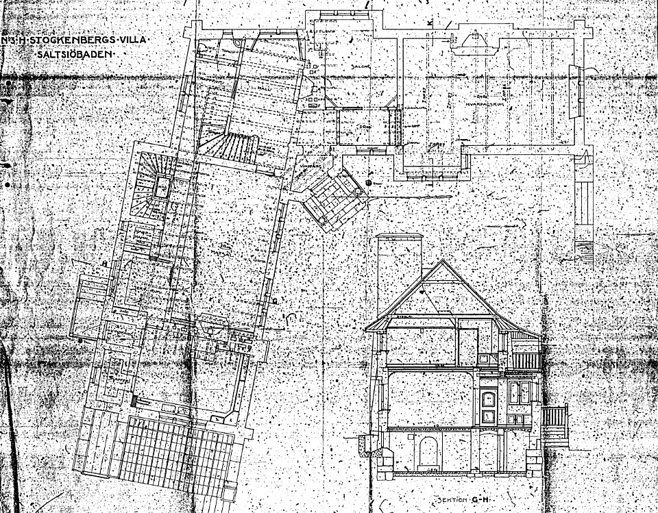 Stockenbergs villa ritning BV
