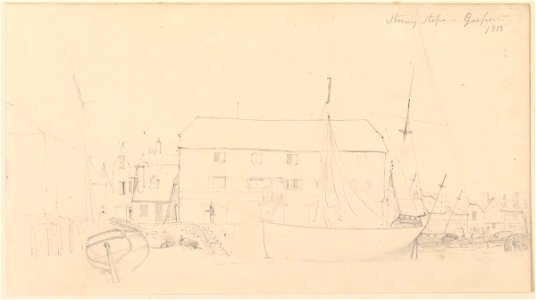Stoney Steps, Gosport, 1813 RMG PY3787