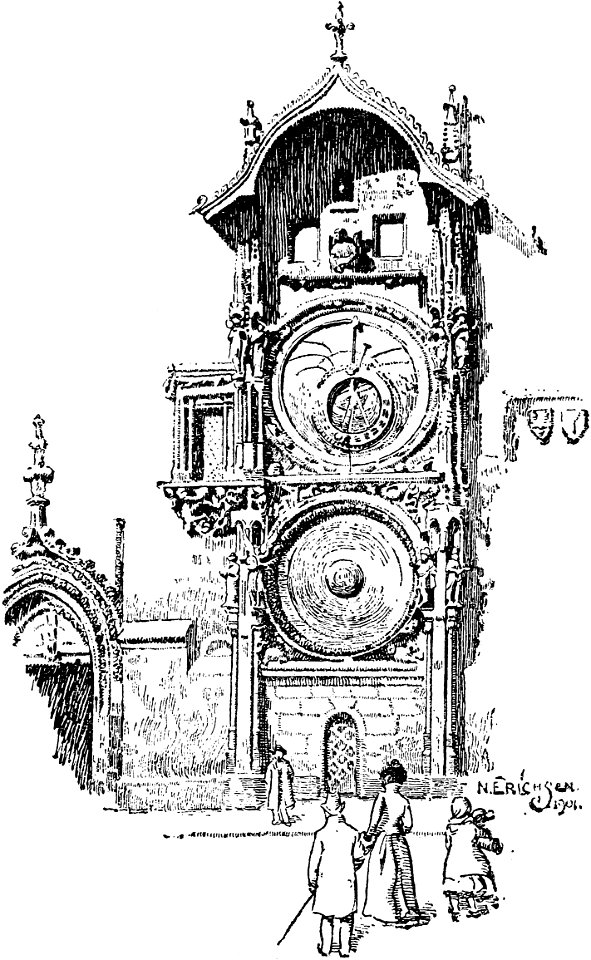 Story of Prague (1920), astronomical clock
