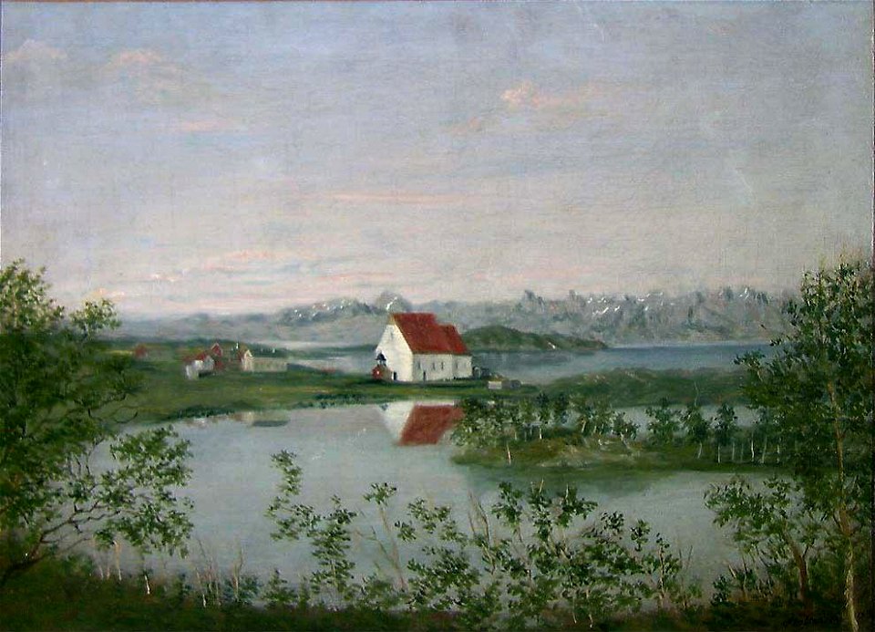 Matthias Stoltenberg - The Church at Trondenes - NG.M.02196 - National Museum of Art, Architecture and Design
