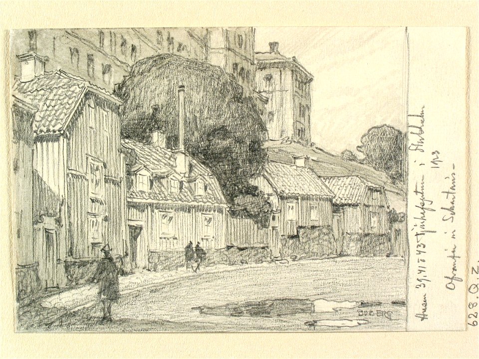Stockholm, Söder, Kvarteret Justitia, Tjärhovsgatan 39,41,43 - Nordiska museet - NMA.0090947