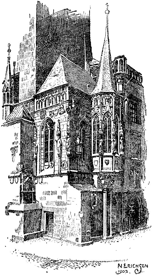 Story of Prague (1920), chapel of the Town Hall in Prague