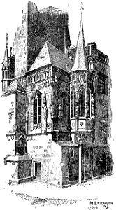Story of Prague (1920), chapel of the Town Hall in Prague