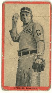 Stoehr, Goldsboro Team, baseball card portrait LCCN2007683831