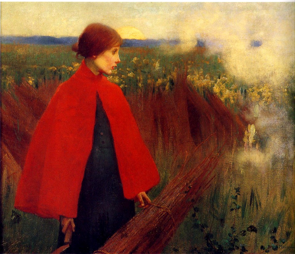 The Passing Train by Marianne Stokes