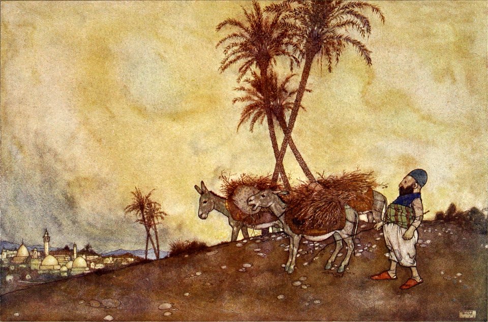 Stories from the Arabian nights - London 1907 - plate 16