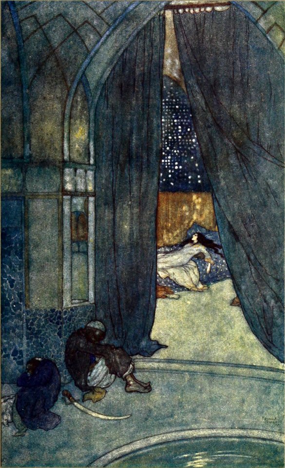 Stories from the Arabian nights - London 1907 - plate 28