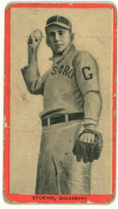 Stoehr, Goldsboro Team, baseball card portrait LCCN2007683831