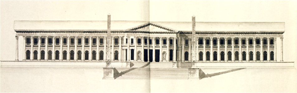 Stora Haga slott ritning 1790a