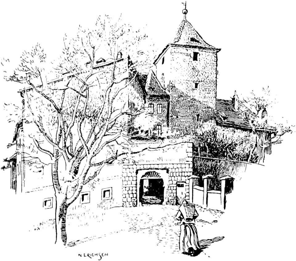Story of Prague, east gate of the Prague Castle