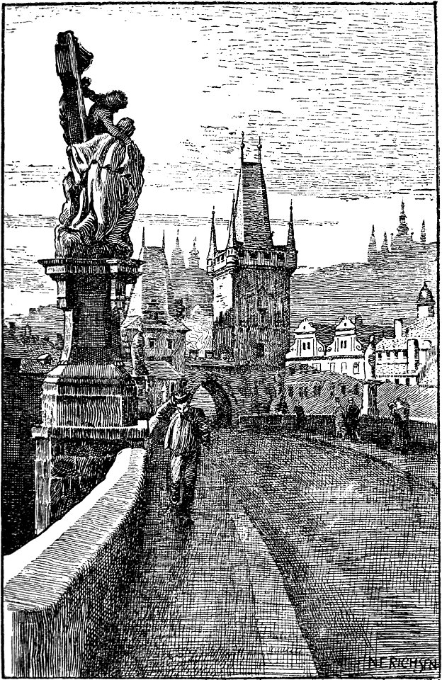 Story of Prague (1920), Charles Bridge