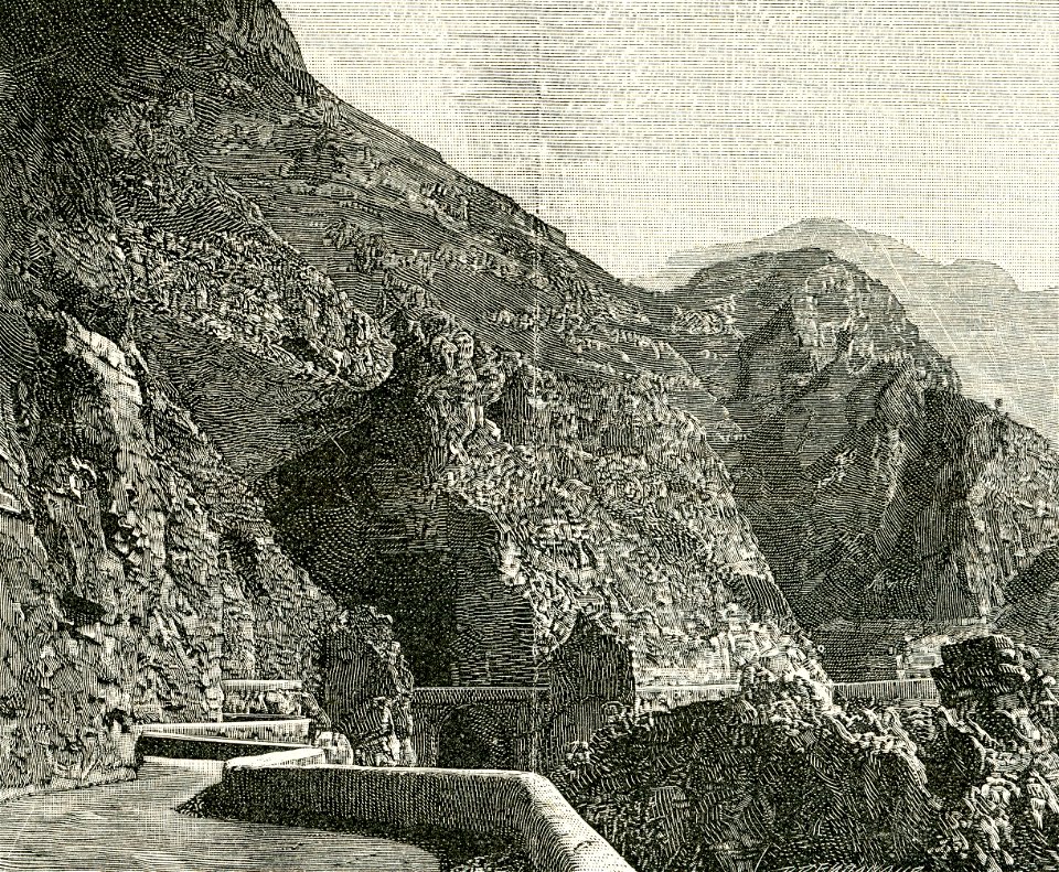 Strada d’Amalfi. Ponte Calcarone