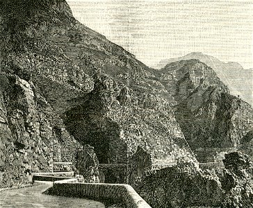 Strada d’Amalfi. Ponte Calcarone