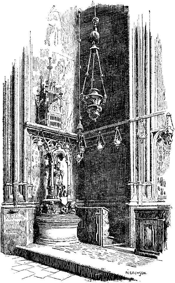 Story of Prague (1920), Saint Wenceslas Chapel in St. Vitus Cathedral