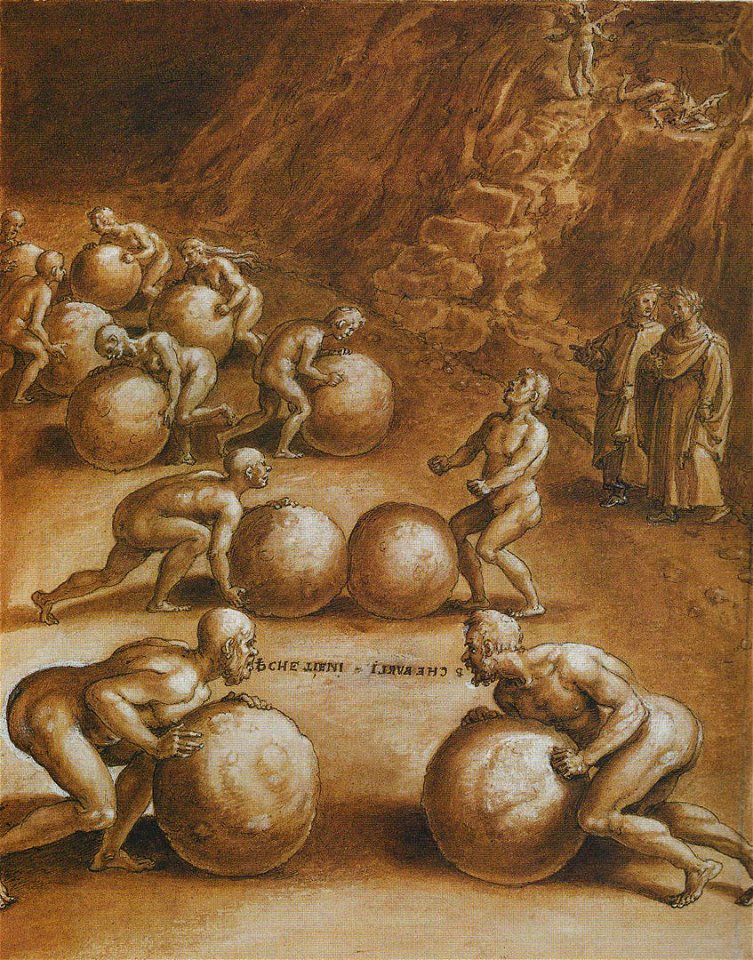 Stradano Inferno Canto 07