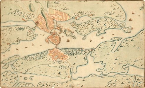 Stockholm med omgivning 1640-1642