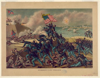 Storming Fort Wagner LCCN2012647346