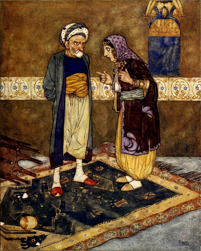 Stories from the Arabian nights - London 1907 - plate 17