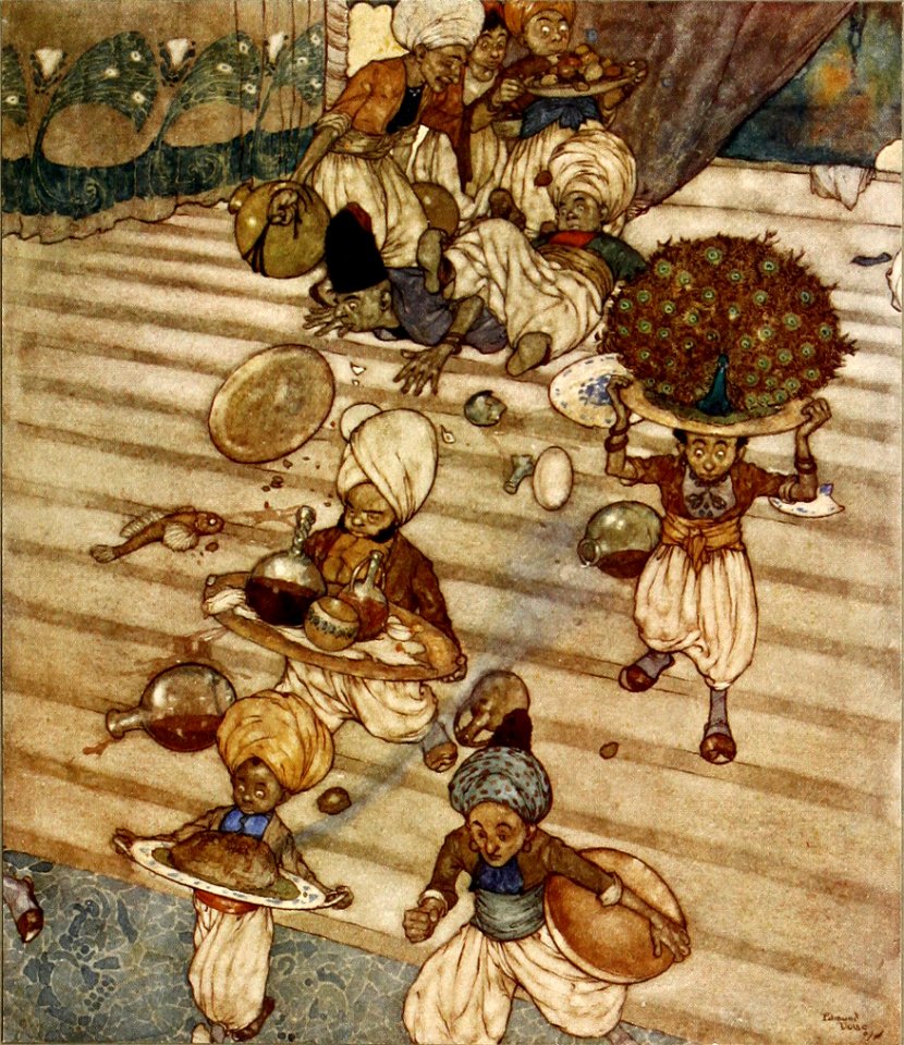 Stories from the Arabian nights - London 1907 - plate 29
