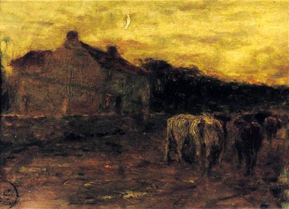 Edward Stott - Approaching Night (c. 1917)