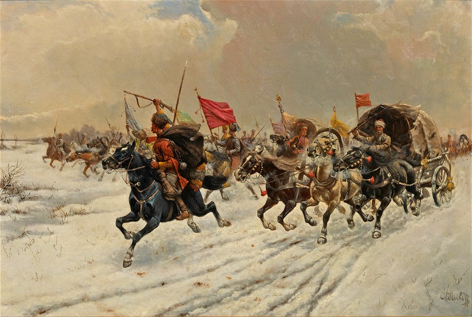 Constantin Stoiloff Goldtransport in Sibirien