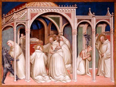 Storie di San Benedetto San Miniato al Monte n01