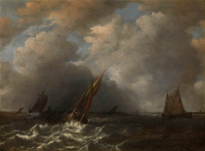 Storm op de Maas Rijksmuseum SK-A-494