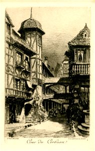 Strasbourg n° 6 Cour du Corbeau