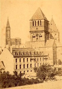 Strasbourg, église Saint-Thomas, 2ème moitié XIXe siècle
