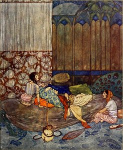 Stories from the Arabian nights - London 1907 - plate 09