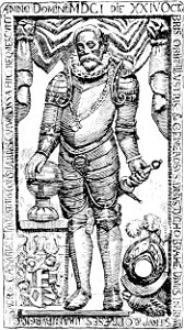 Story of Prague, tombstone of Tycho Brahe