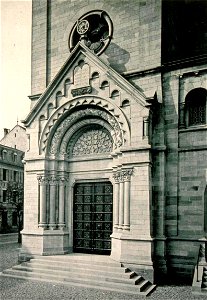 Strasbourg synagogue quai Kléber portail principal 1898-1940
