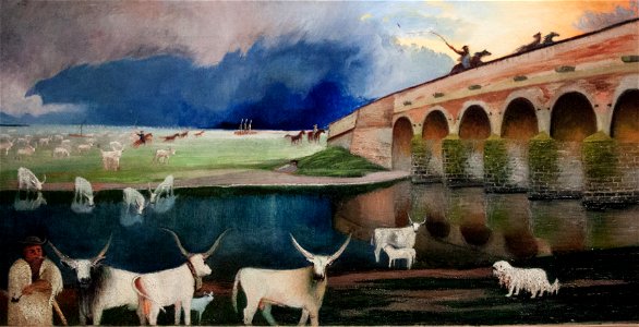 Storm on the Great Hortobágy, 1903