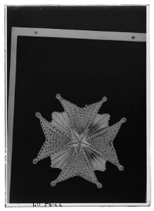 Storkorskraschan Nordstjärneorden - Livrustkammaren - 1353-negative