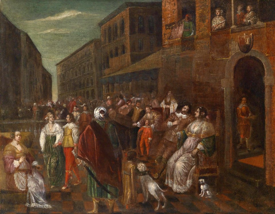 Straßenfest (Florenz 17 Jh)