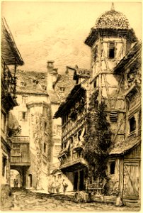 Strasbourg - Cour du Corbeau