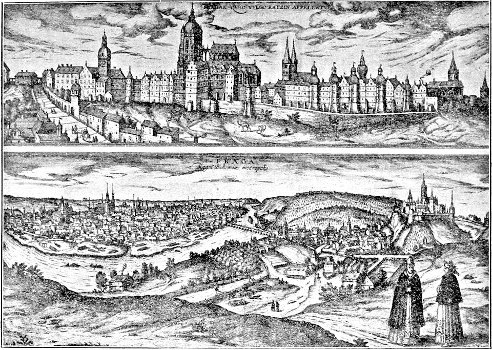 Story of Prague, view of Prague and Prague Castle